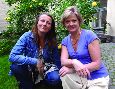 Marit Eneström och Katarina Lindblad